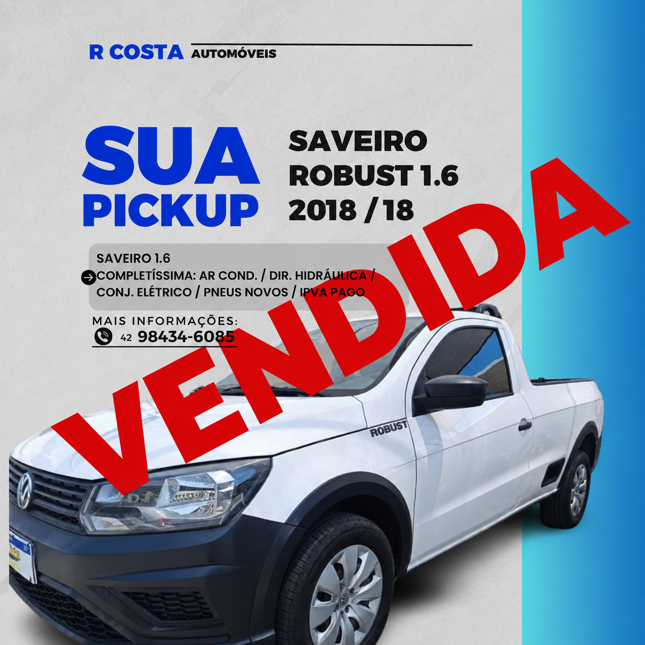 VW Saveiro Robust 1.6